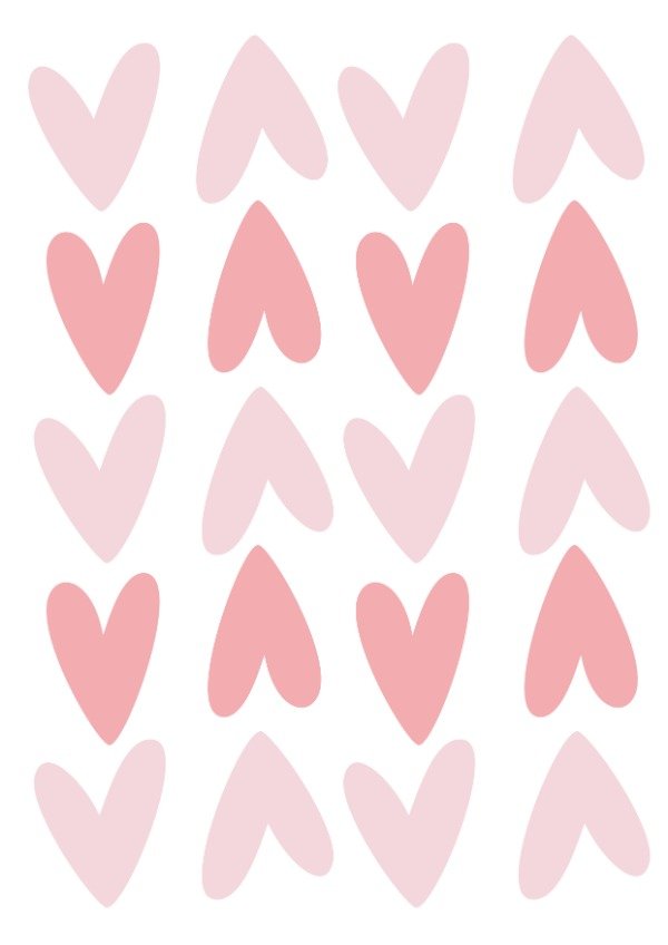 Producto - Vinilo Corazones