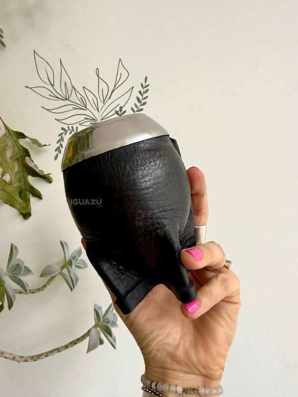 Producto - Mate Torpedo Calabaza y Cuero