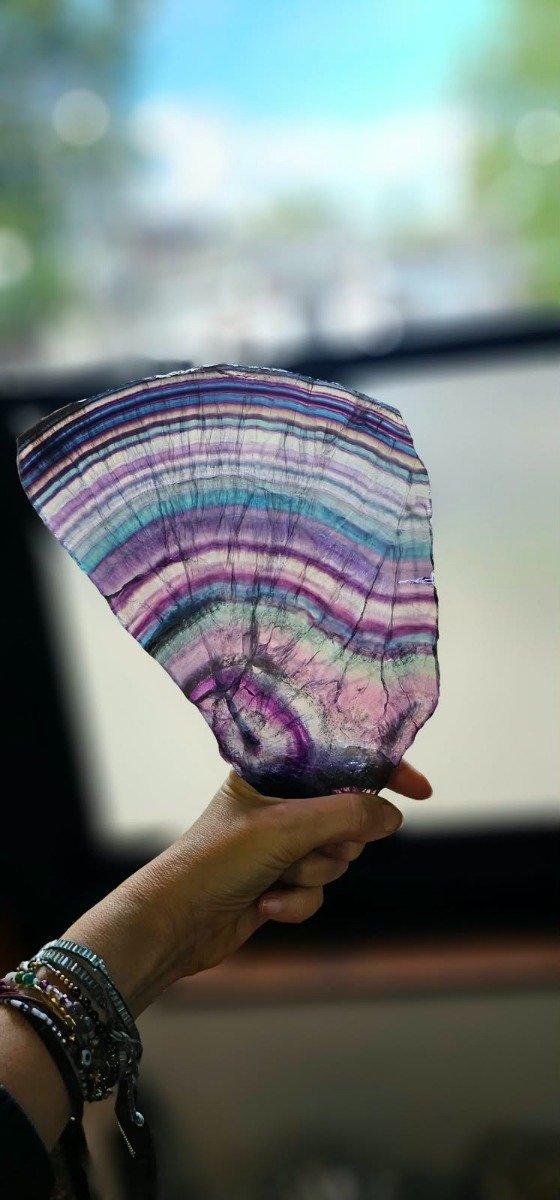 Producto - Súper Laja de Fluorita Arco Iris - 1