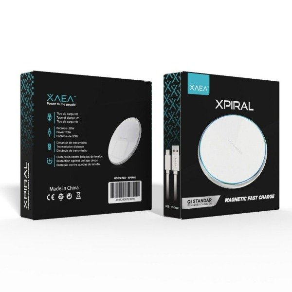 Producto - CARGADOR MAGSAFE WIRELESS MODS-723 XPIRAL