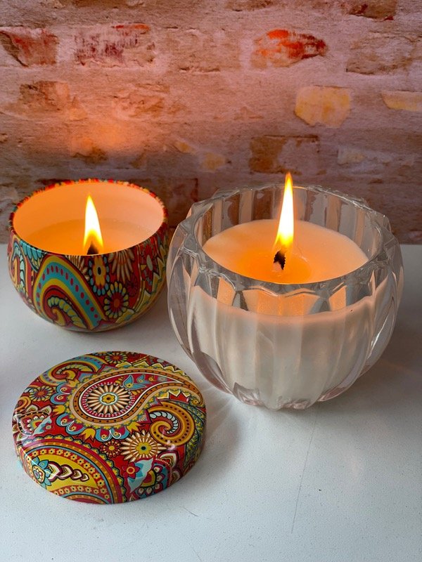 Producto - VELA DE SOJA CUENCO set