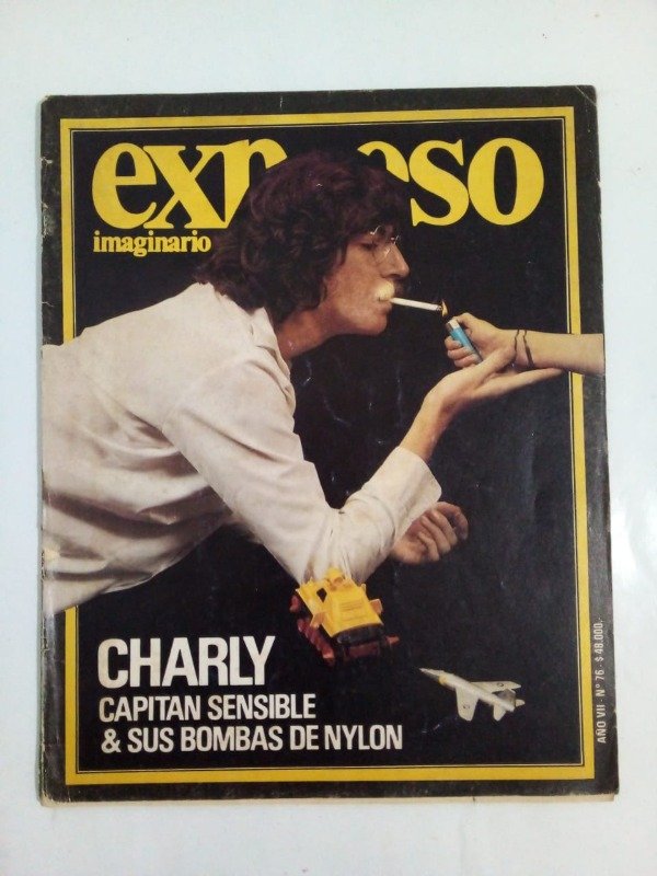 Producto - Expreso imaginario #76 - Noviembre 1982 - Charly García