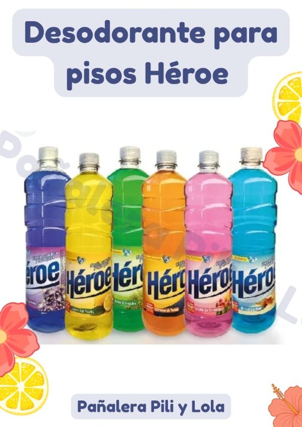 Producto - Desodorante para Piso Héroe (Consultar fragancia disponible)