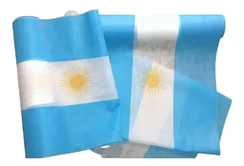 Producto - Bandera de Argentina en Friselina 0,70 x 0,50
