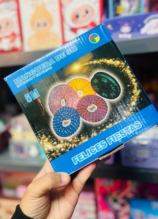 Producto - Manguera con luces 5 mtrs para interior y exterior