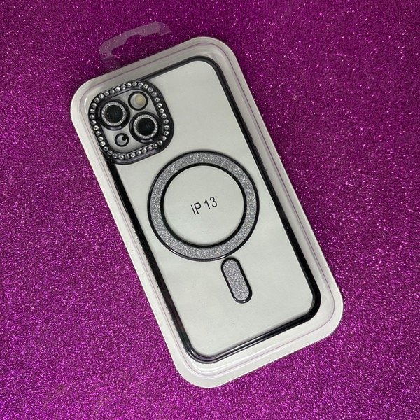 Producto - MAGSAFE GLITTER NEGRA