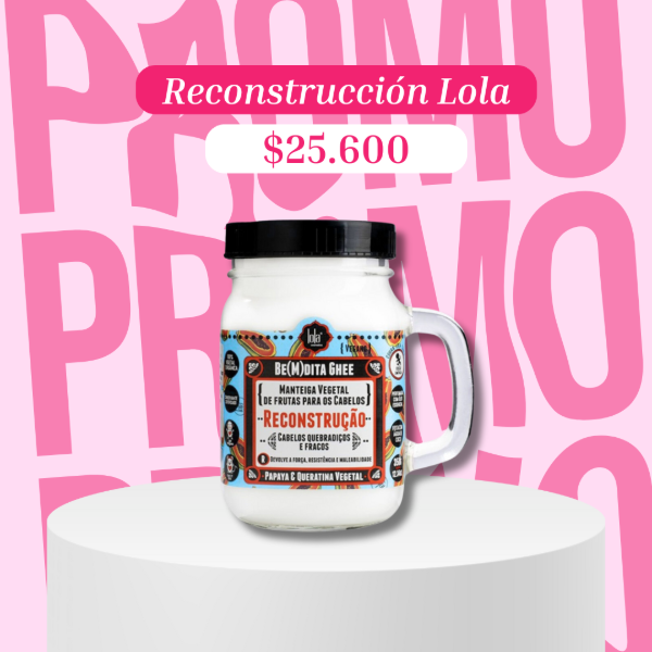 Producto - Baño de crema Reconstruccion be(m)dita ghee LOLA