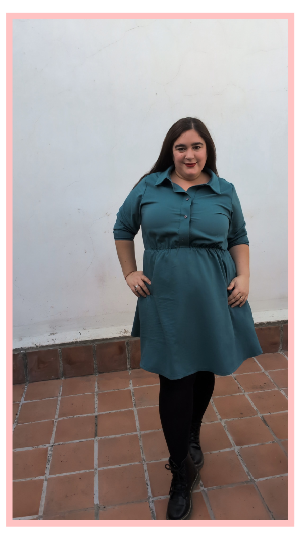 Producto - VESTIDO PRISCILA(Turquesa)