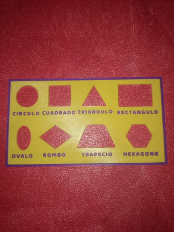 Producto - Stencil de FORMAS geométricas