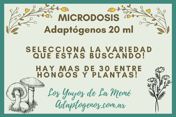 Producto - Gotitas Microdosis De Adaptógenos Frasco Gotero 20 ml