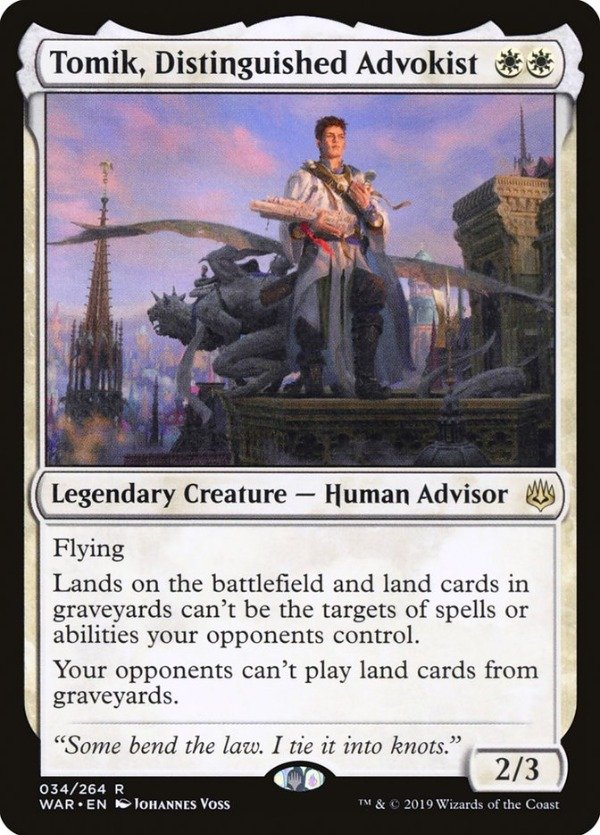 Producto - Tomik, Distinguished Advokist #34  War of the Spark
