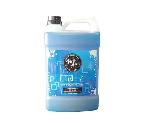 Producto - Limpiador multiuso Ctrl z 4LTS Toxic Shine
