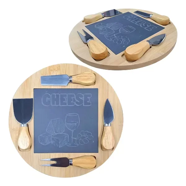 Producto - KYK TABLA MADERA 5PCS(5436)P/QUESOS RECT SOPO