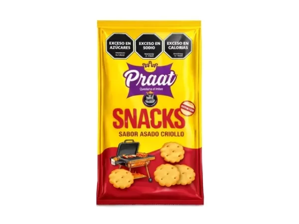 Producto - Snack Sabor Asado Criollo - Praat-