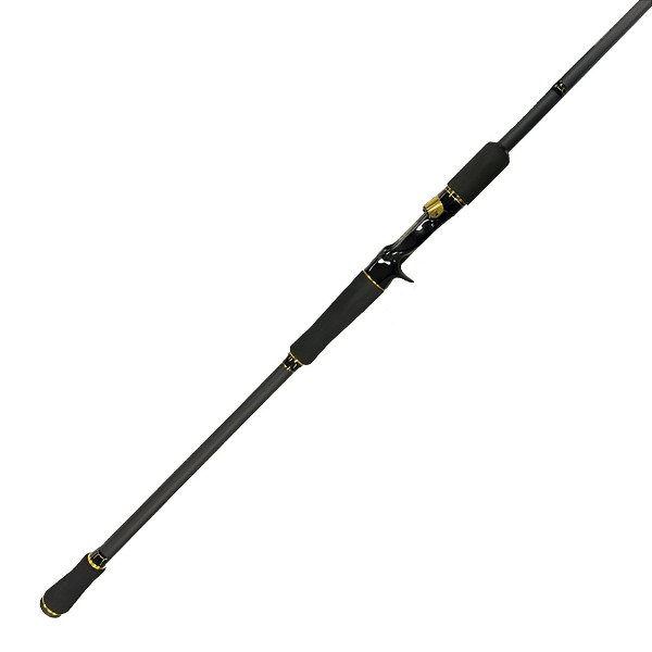 Producto - Caña Bait Kawana Black Pira 2.40 y 2.70m 2 Tramos  30-60lbs Carbono IM8 Trolling - 7
