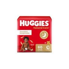 Producto - HUGGIES NATURAL CARE TALLE G X 60