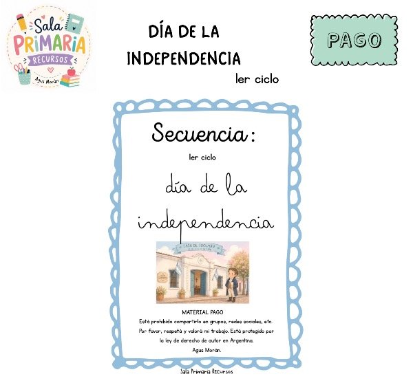 Producto - Independencia 1er ciclo