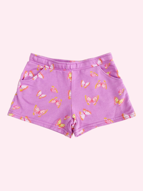 Producto - Short lila con mariposas Carters 5 años