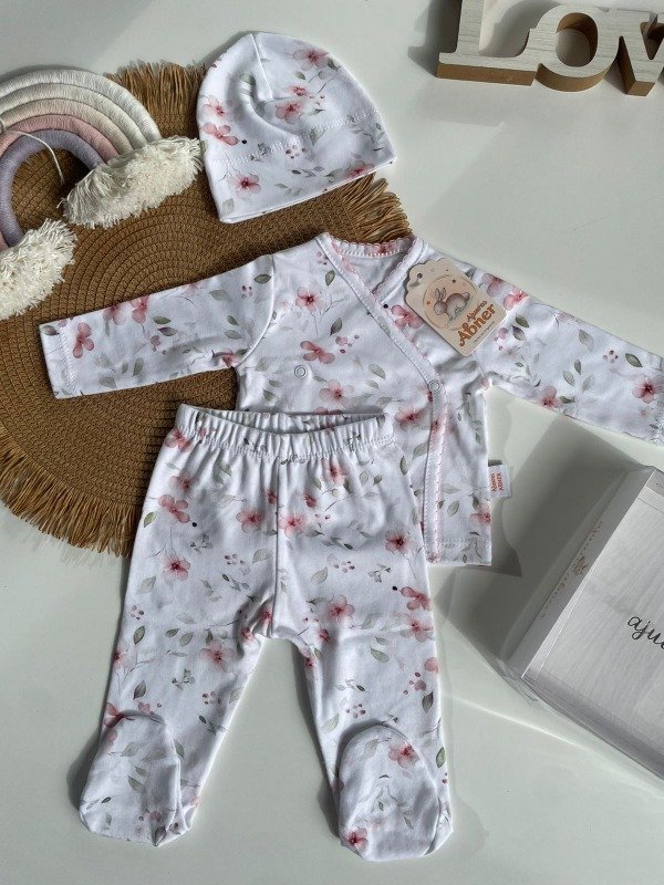 Producto - AJUAR PIMA FLOREADO - COD 1166