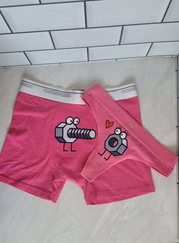 Producto - Conjunto ropa interior personalizada (talle M al XL)