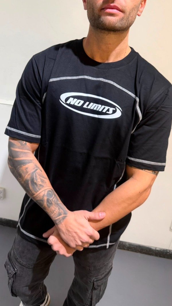 Producto - Remera mangas cortas No Limits negra