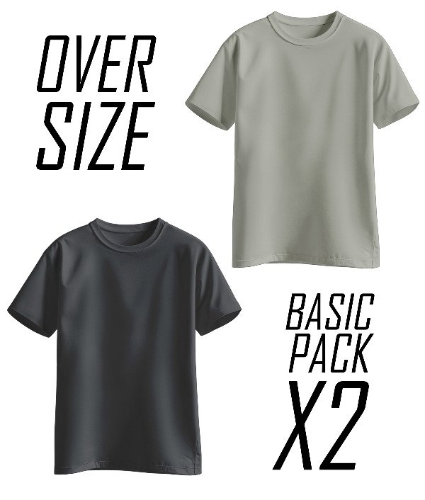 Producto - BASIC PACK X3            oversize