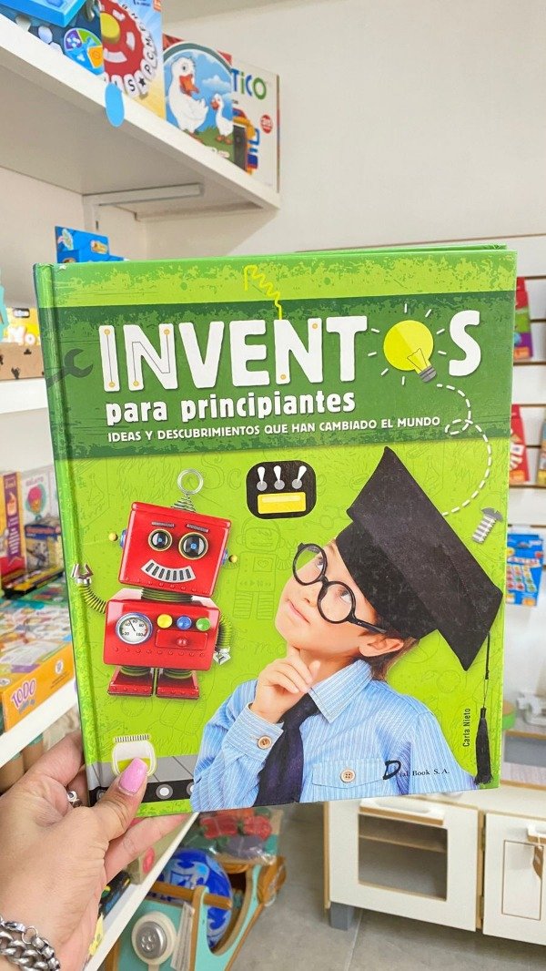 Producto - Libro "Inventos para principiantes" de Carla Nieto