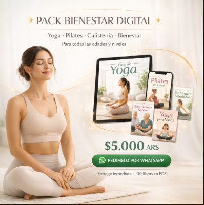 Producto - Calistenia-Yoga y yoga facial-Pilates-Postura y estiramiento-