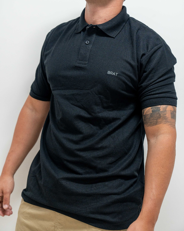 Producto - Chomba Madrid negra