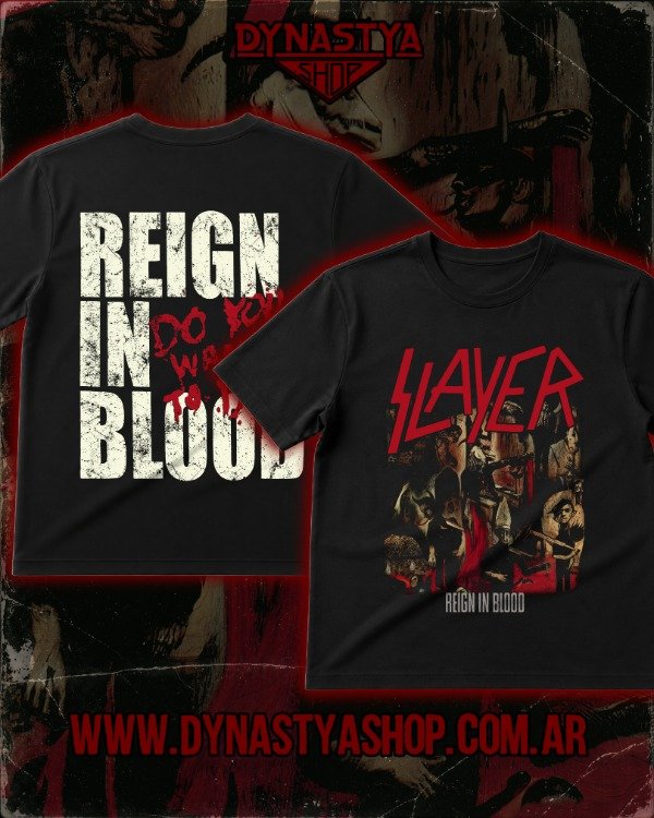 Producto - Remera - Slayer - Reign in Blood - 2 - 0