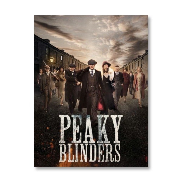 Producto - Peaky Blinders Personajes, Cuadro Deco Moderno