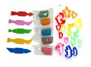 Producto - Kit Masa:30masas stick 25gr+30cortantes chicos  +30herramientas KITMA1X30
