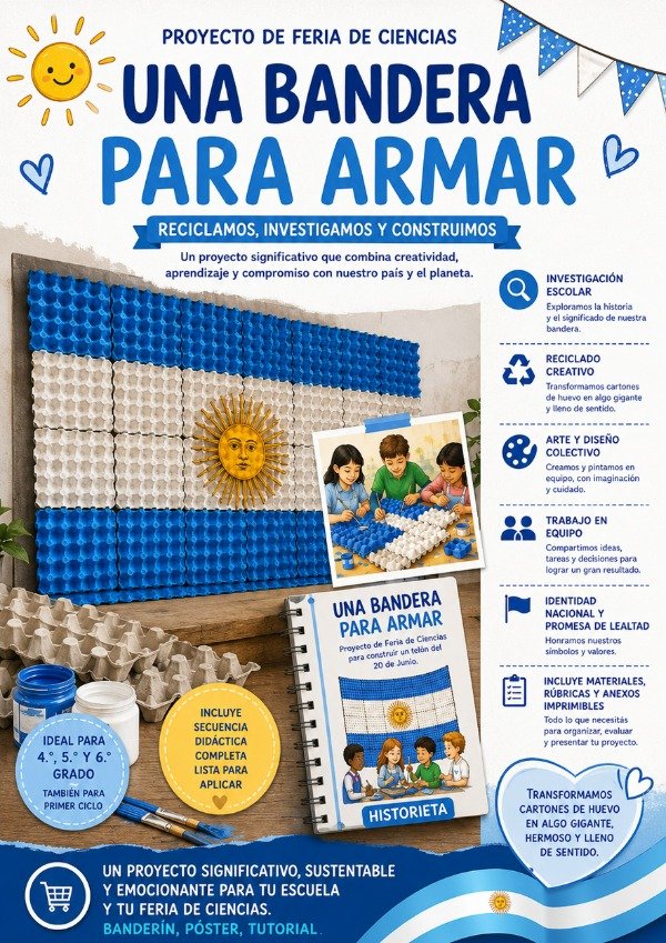Producto - Feria de Ciencias UNA BANDERA PARA ARMAR