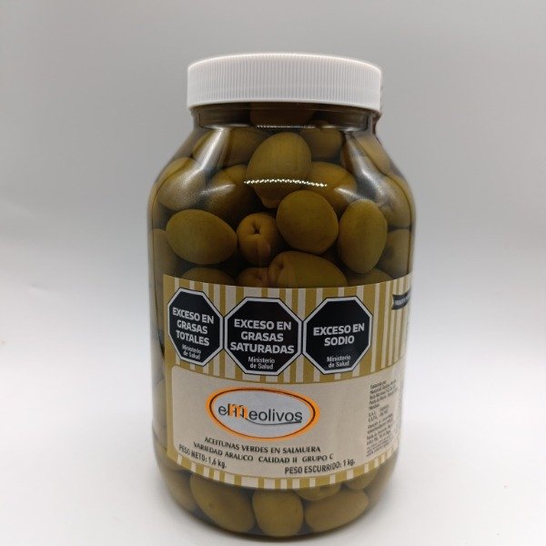 Producto - Aceitunas verdes N. 0 x 1 kg. (por unidad)