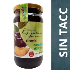 Producto - MERMELADA PREMIUM DE CIRUELA LAS QUINAS - 420GR - SIN AZÚCAR -SIN TACC