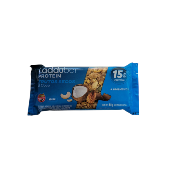 Producto - Barrita proteica frutos secos y coco - LADDUBAR