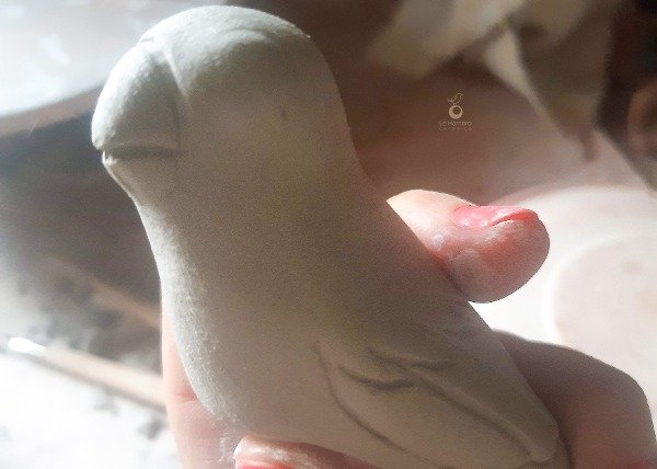 Producto - Pájaro Colgante de Cerámica  Para Pintar Souvenir Decoración POR ENCARGO - 3