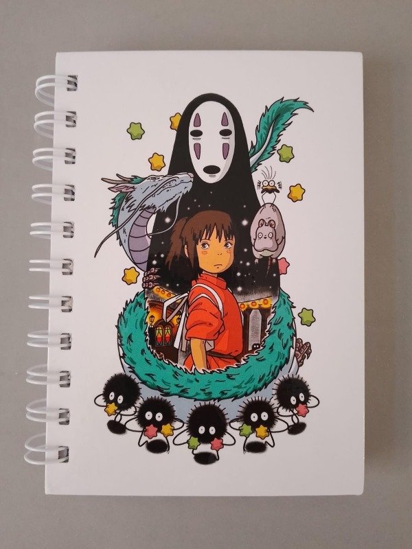 Producto - Libreta cuaderno A6 de El Viaje de Chihiro