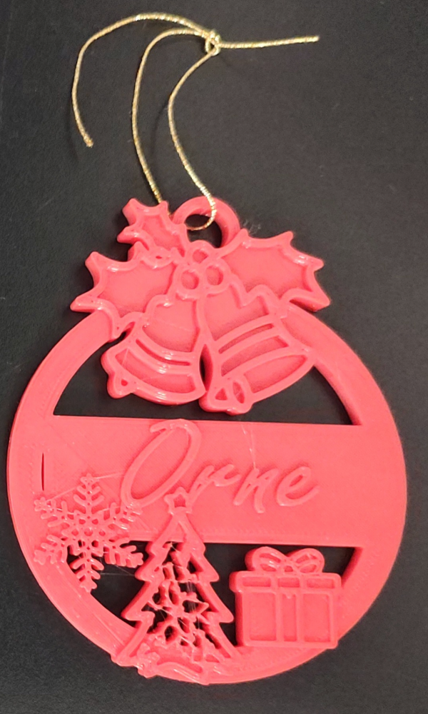 Producto - Adorno navideño personalizado