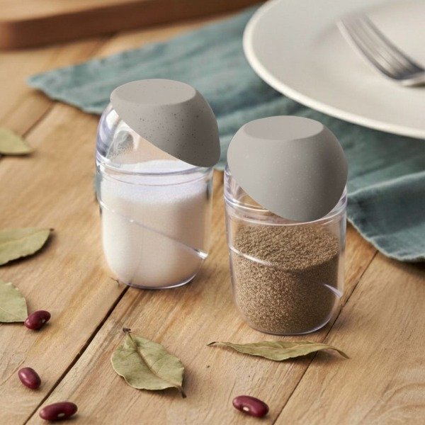Producto - LINEA GRANITO - SET DE SALERO Y PIMENTERO PLASTICO - 0