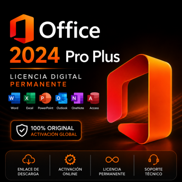 Producto - Office 2024 Pro Plus - Licencia Digital 1 PC