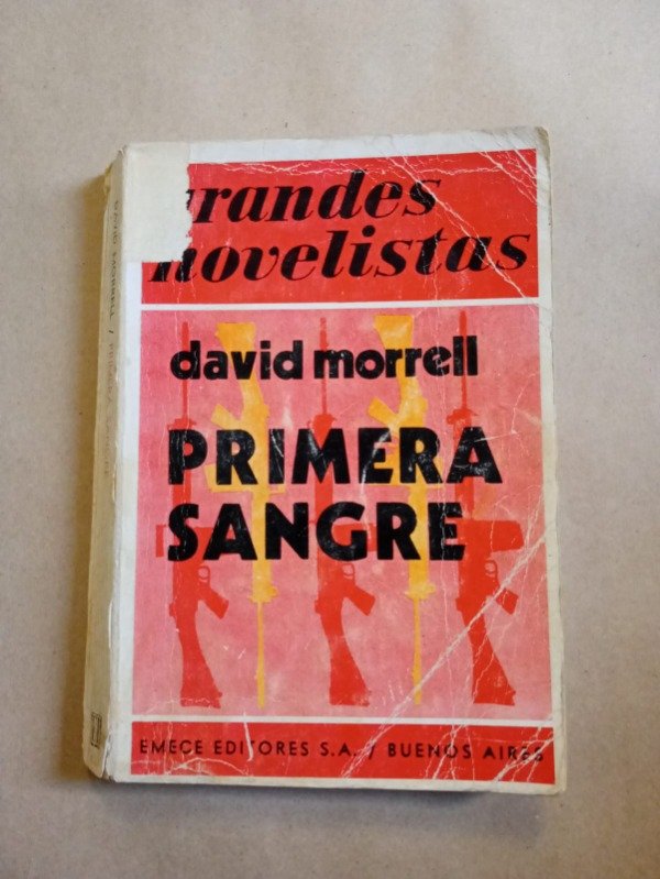 Producto - Primera sangre - David Morrel - Emecé 1973