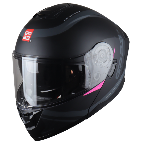 Producto - Casco GP23 Maranello Negro y Rosa 2