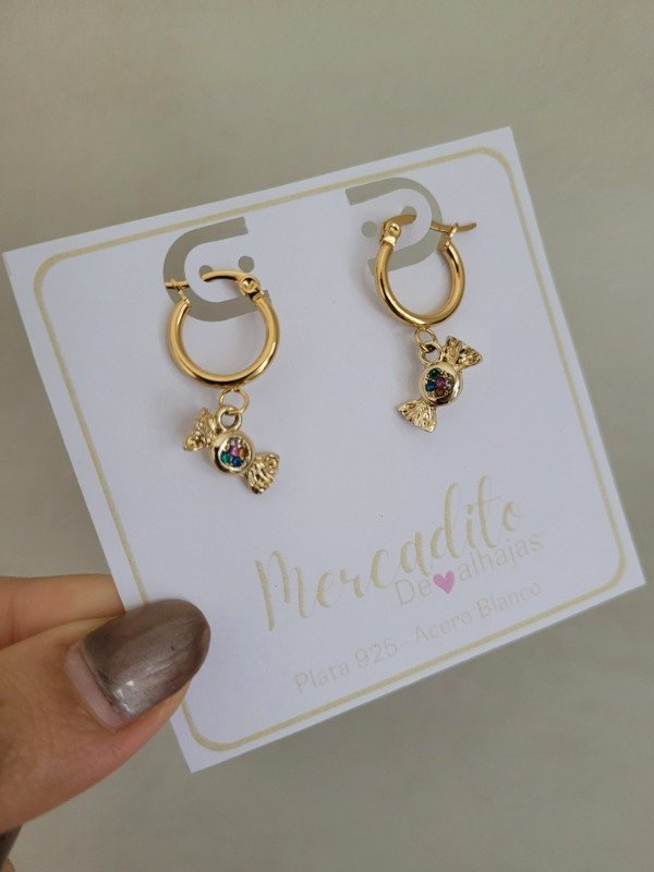 Producto - aretes caramel