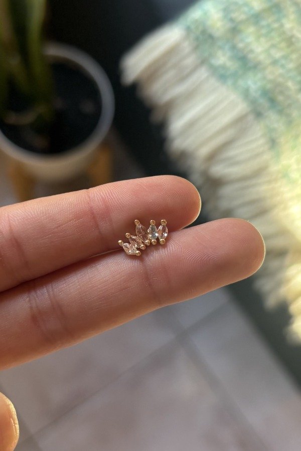 Producto - Piercing Corona Gold