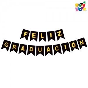 Producto - BANDERIN FELIZ GRADUACION