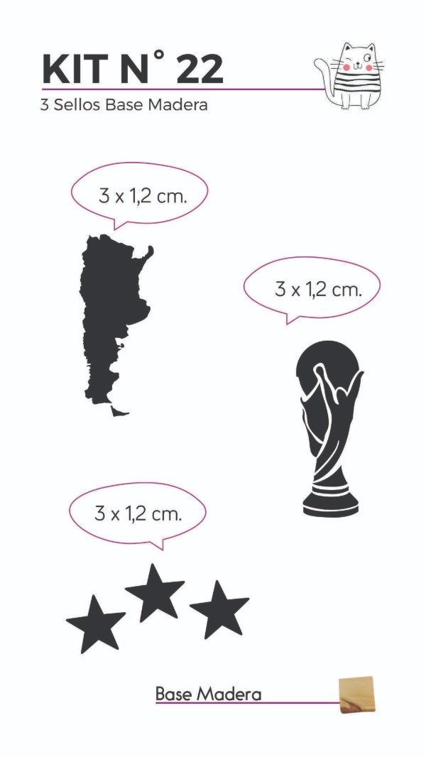 Producto - Sellos Kit 22 Fútbol