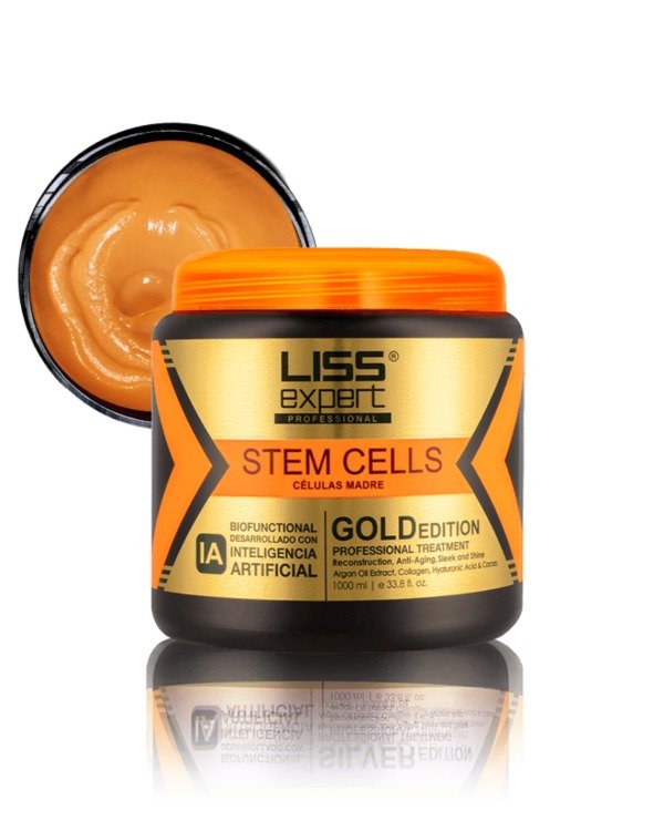 Producto - Liss Expert - Alisado Con Celulas Madres Gold Edition Keratin Cacao x 1000 gr