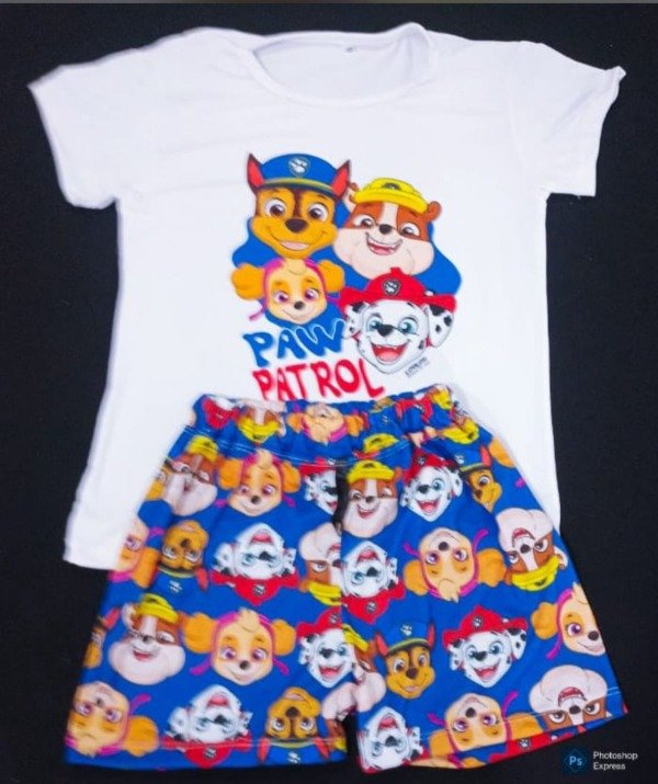 Producto - Pijama Corto POW PATROL - COD 760
