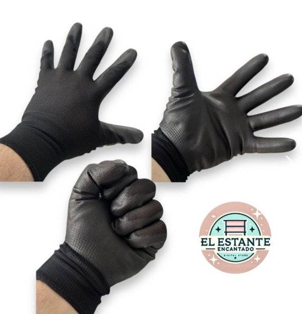 Producto - Guantes de Trabajo Poliéster Con Recubrimiento Poliuretano